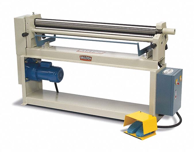 BAILEIGH INDUSTRIAL, Corded, 50 in Max. Bend Lg, Slip Roll 31XV93SR