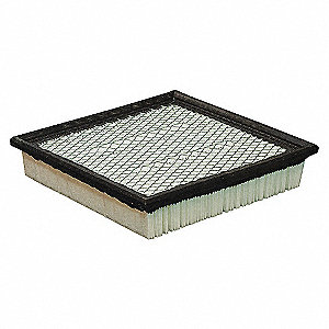 AIR FILTER, PANEL, 9 X 8.68 X 1.83 IN, 9 IN DIA
