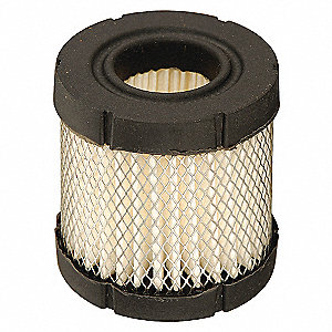 AIR FILTER, HEAVY DUTY/METAL END/RADIAL, 2 1/4 X 10 X 2.05 IN