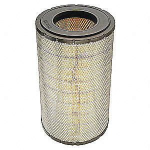 OUTER AIR FILTER ELEMENT, HEAVY DUTY/RADIAL, 19.37 X 10.98 X 10.98 IN