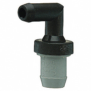 PCV VALVE, 0.05 LB, FOR USE WITH V6 3.0 ENGINES