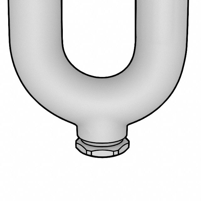 ZURN, Zinc, Chrome-Plated, Trap - 40D764|ZR361L-PC - Grainger