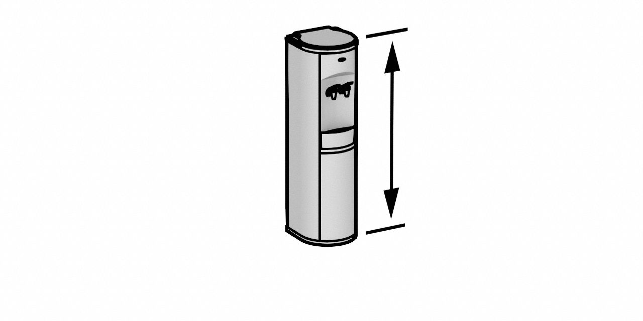 OASIS, Freestanding, Bottom Loading, Bottled Water Dispenser