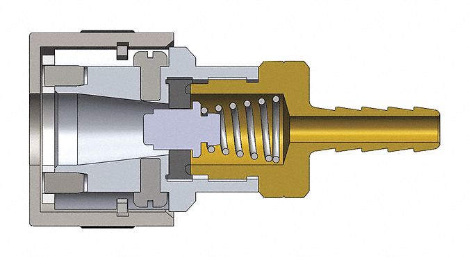 Quick Connect Plug 2.67 Aluminum