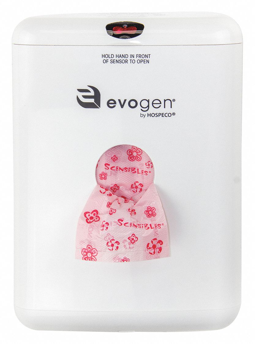 Touch-Free Receptacles, No-Touch Combination Waste Receptacle ABS