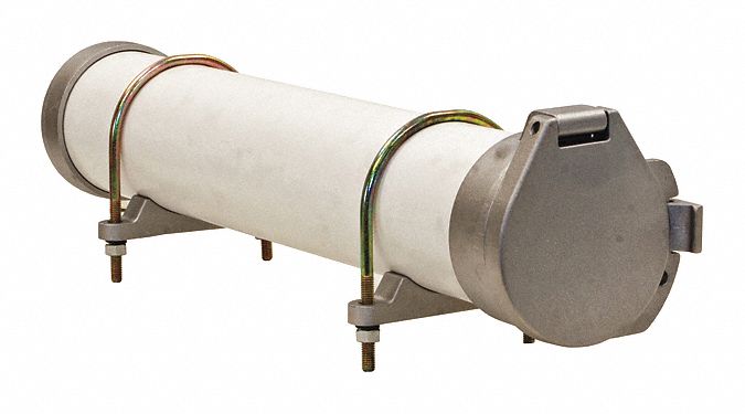 Conduit Carrier Kit: Aluminum, Gray, 9 1/16 in Overall Wd, 10 in Overall Ht