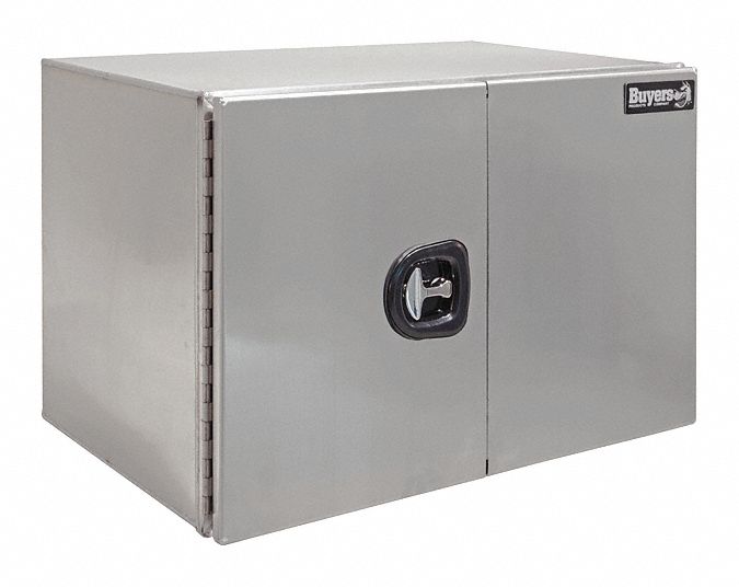 Underbody Truck Box: Underbody Truck Box, Double Barn Doors Door, Aluminum