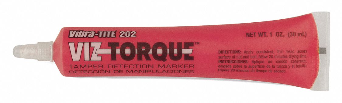 Tamper Detection Marker Red