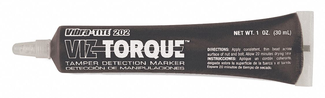 Tamper Detection Marker Black