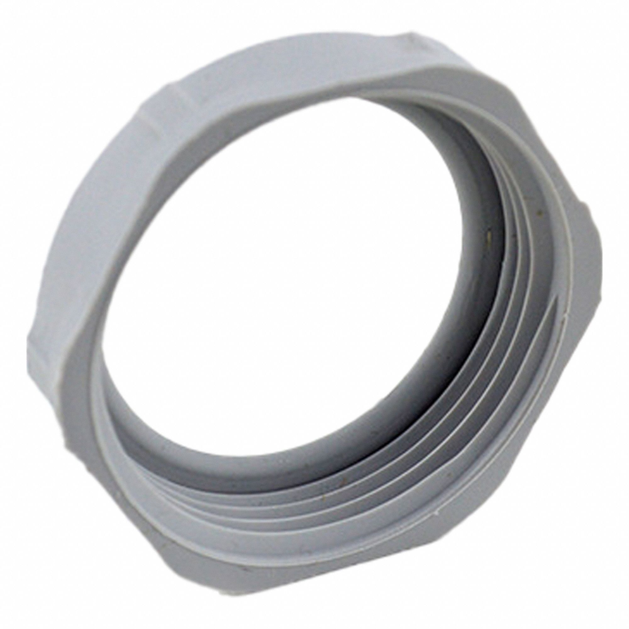 Plastic Bushing: Plastic, Plain, 1 1/4 in Trade Size, 1 15/16 in Overall Lg