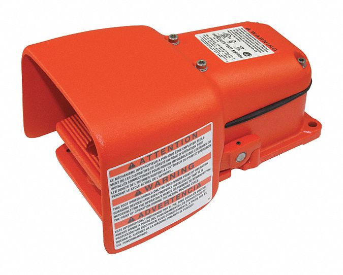 Foot Switch: Hercules Series, 1 Pedals, Momentary, SPDT-DB