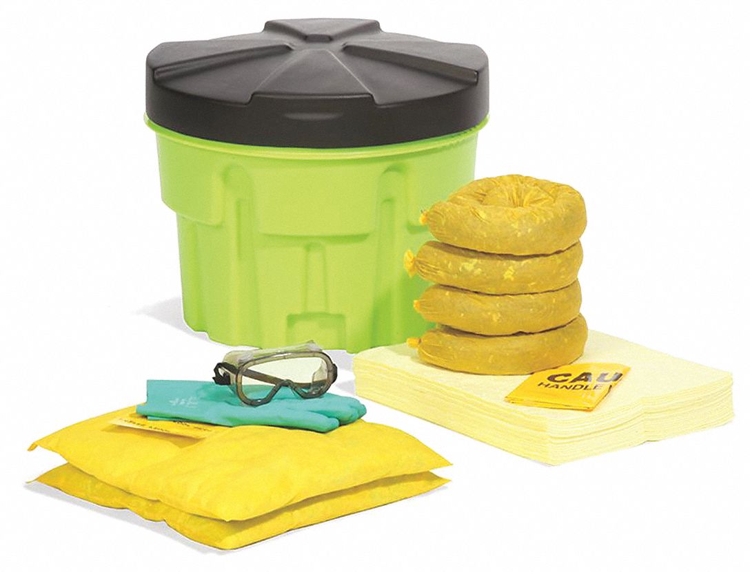 BIOHAZARD SPILL KIT,20 GAL,27 LB