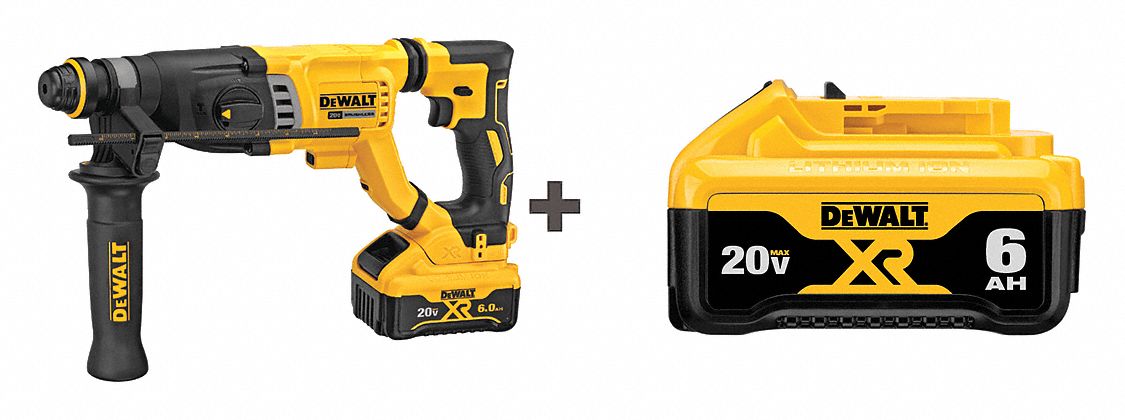 Cordless Rotary Hammer, Battery Included