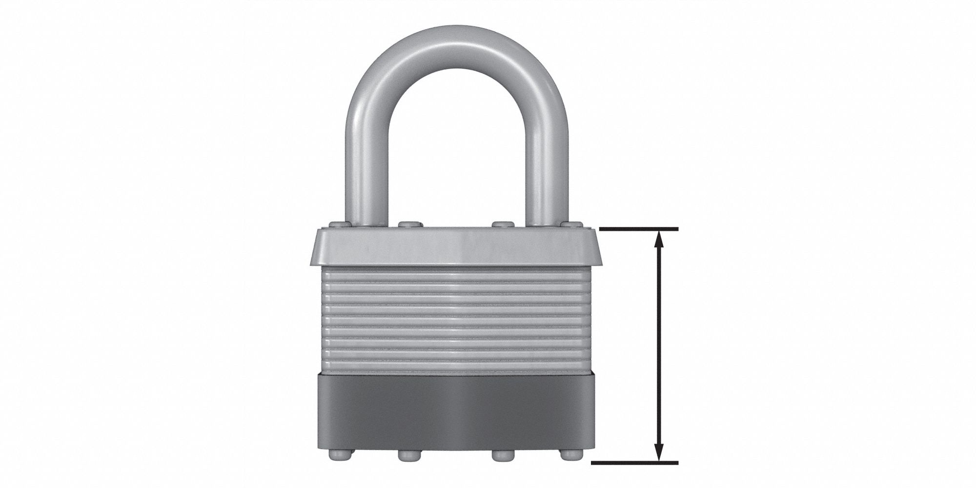 Keyed Different Standard Shackle Padlocks Grainger Industrial Supply