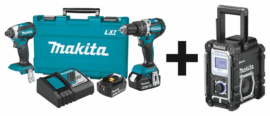 Cordless Combination Kit, 3 Tools, 18V DC