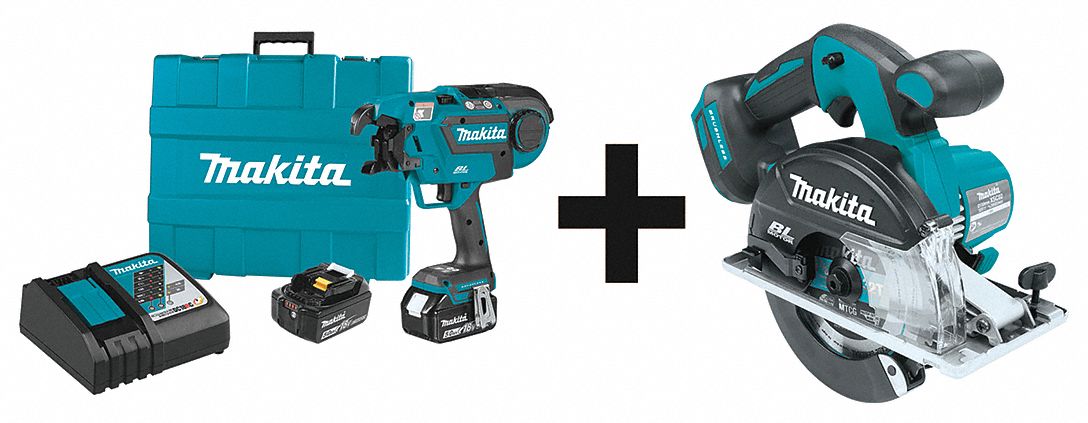 Rebar Tying Tool Kit, 18.0VDC, 21 ga. Wire