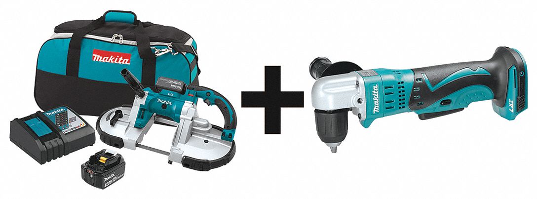 Cordless Band Saw Kit, 18.0VDC