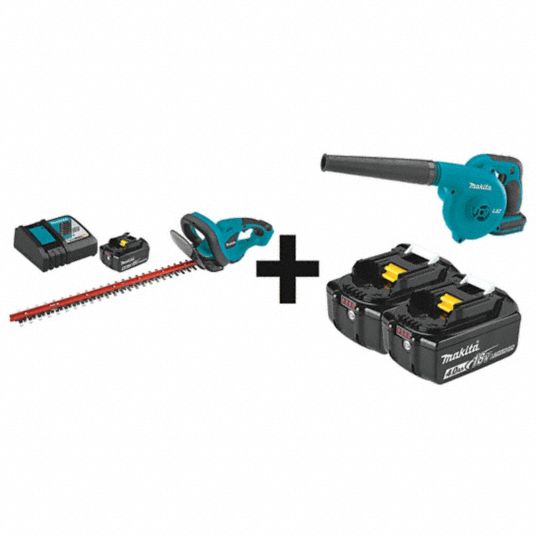 MAKITA Cordless Hedge Trimmer Kit, DoubleSided Blade Type, 22 in Bar