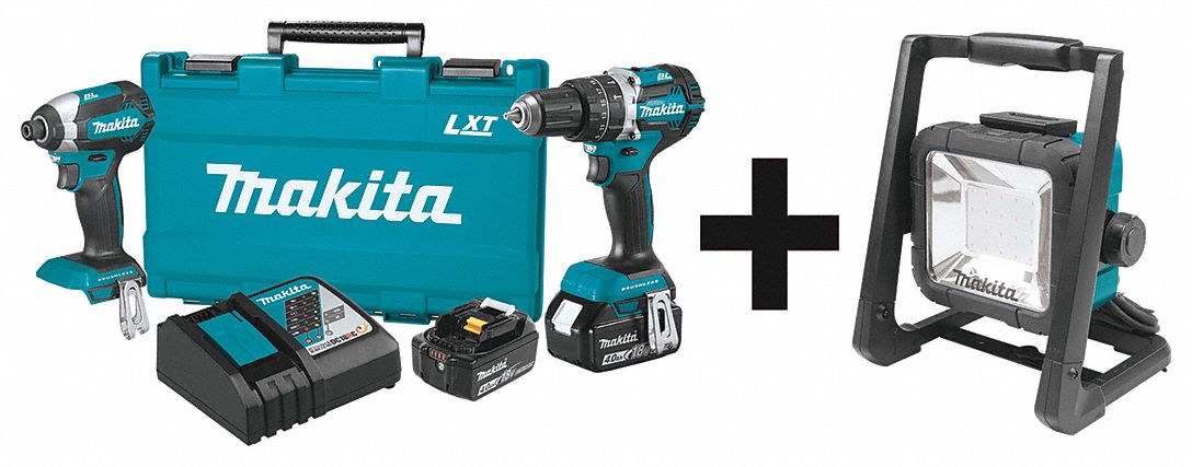 Cordless Combination Kit, 3 Tools, 18V DC