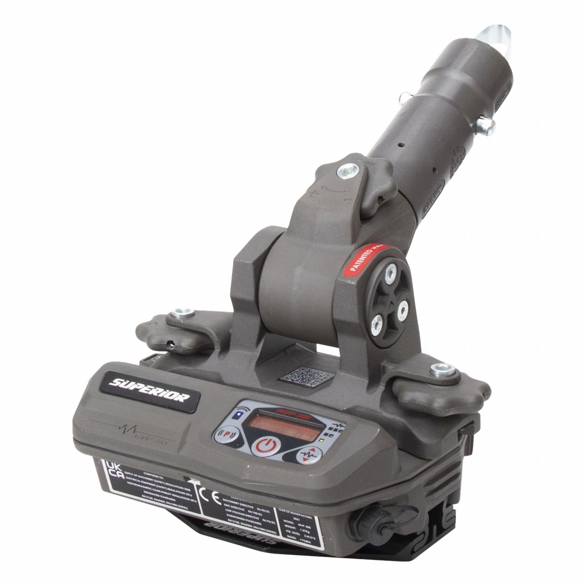 Vibratory Bull Float: For 10 ft Float Lg - Maximuim, 1 Batteries Included, 24V DC