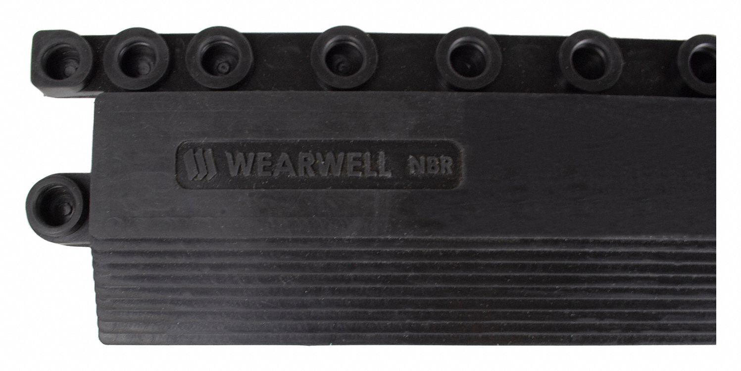 Female Edging Nitrile Rubber Black 5/8