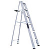Escalera de Tijera Aluminio Capacidad de 330 lb. 6 pies Escalones: 5