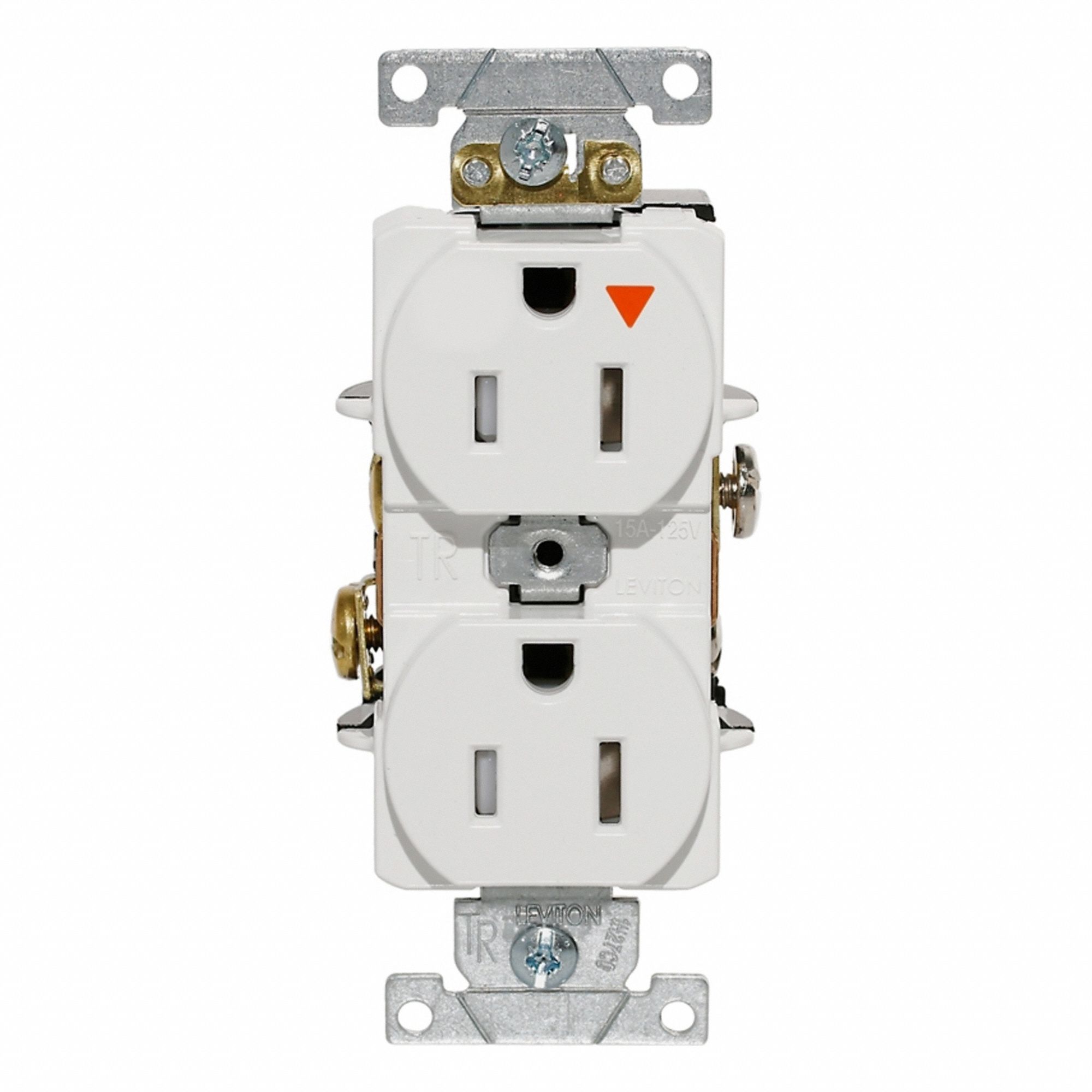 IG Dup Rec 15A 125V TR Wht