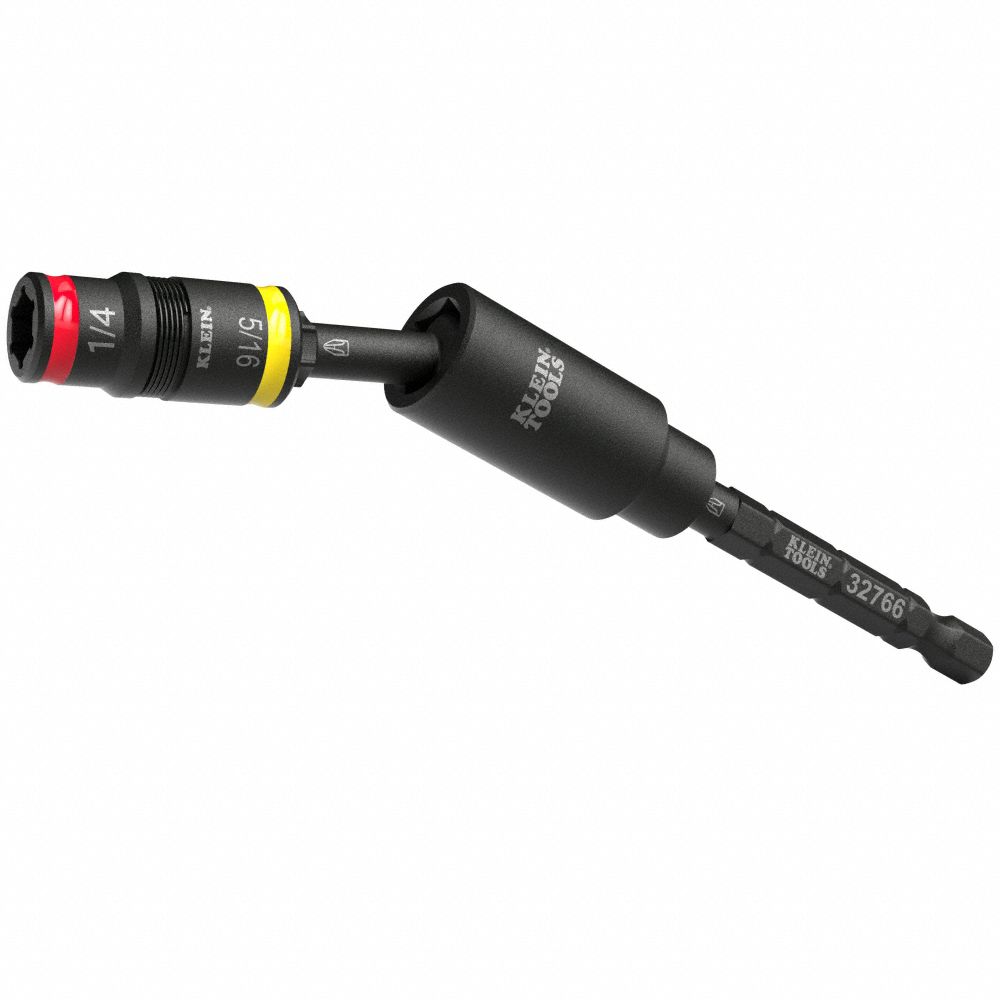 Impact Flip Socket 1/4 in Drive Sz