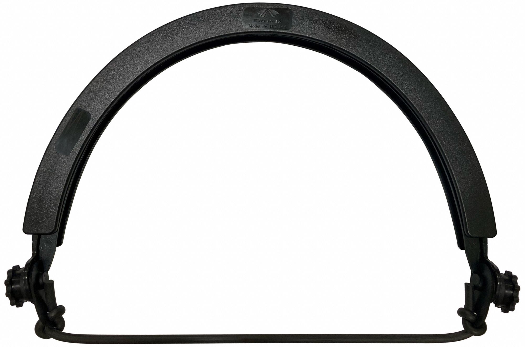 PYRAMEX HARD HAT ADAPTER,BLACK,ABS/RUBBER PYRHHABWR HHABW