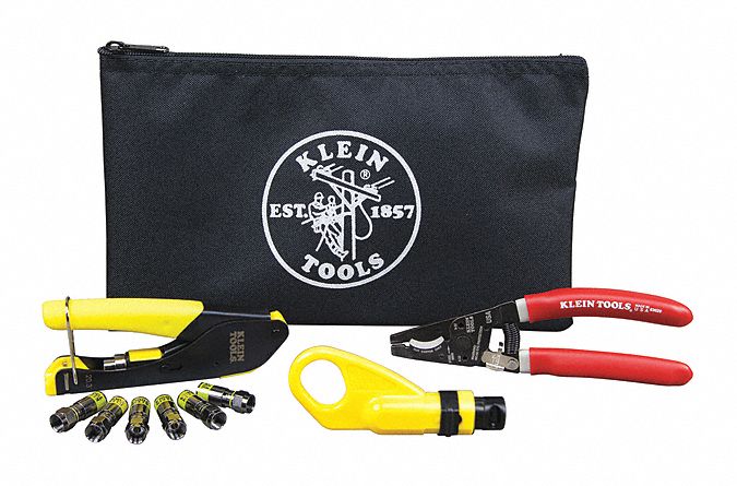 Coax Cable Installation Kit with Pouch