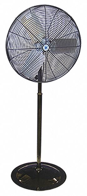OSHA Pedestal Fan Black 36 