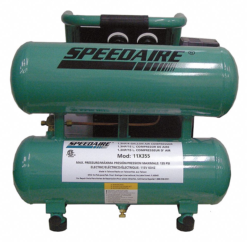 Speedaire portable deals electric air compressor