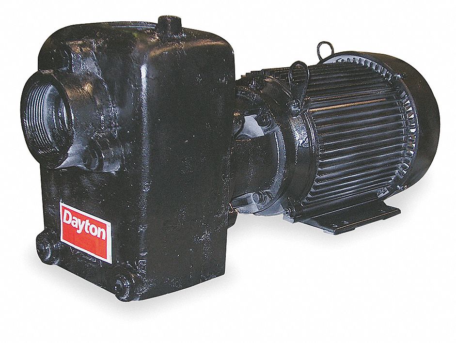 CENTRIFUGAL PUMP SELF-PRIME 5HP CI