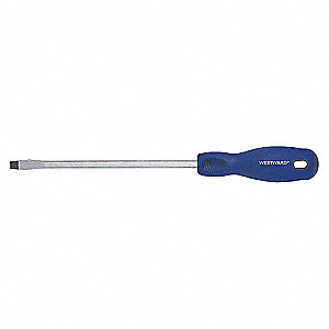 SLOTTED SCREWDRIVER 3/16 OAL 8IN RD