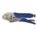LOCKING PLIER, CURVED, QUICK RELEASE, 1½ IN MAX JAW OPENING, 7 IN OVERALL L, 1 IN JAW L, 1ECF9