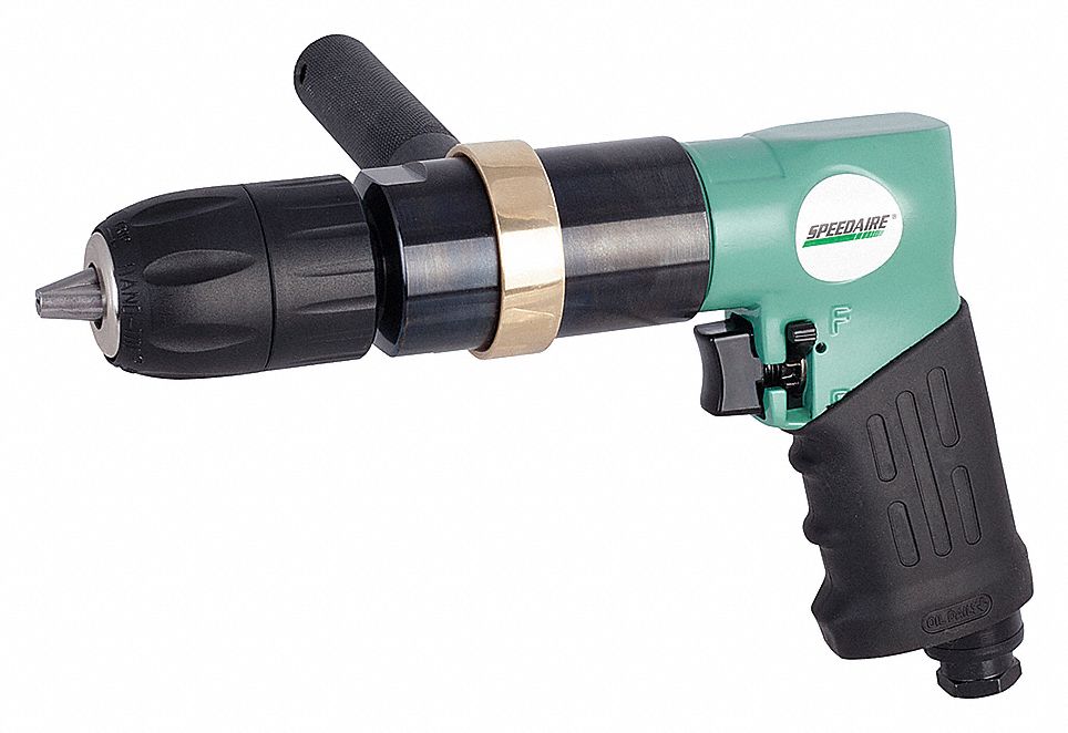 AIR DRILL KEYLESS 1/2 IN 400 RPM