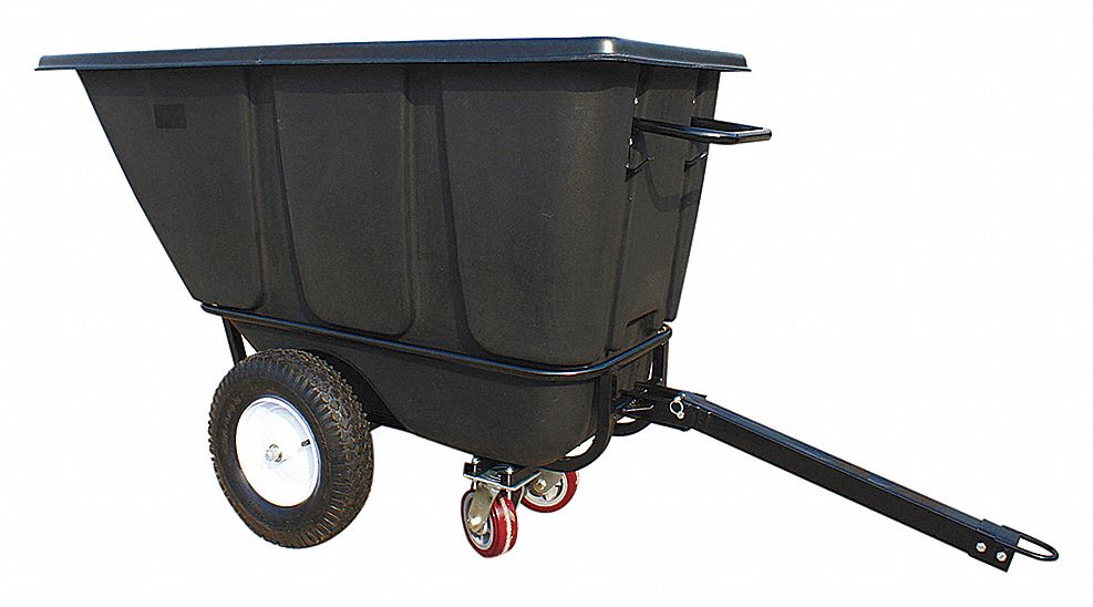 Tilt Truck,HD Towable,1/2 cu yd,1400 lb