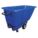 Tilt Truck,Std,1/2 cu yd,850 lb.,Blue