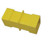 COLLAR CONNECTOR STEEL YELLOW 9 IN.