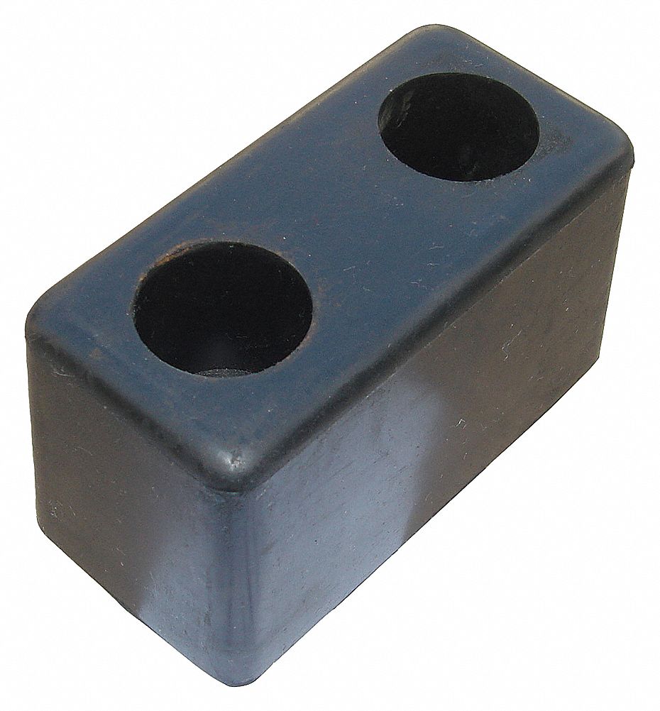 DOCK/BODY BUMPER 6X3-1/2X3-1/2IN