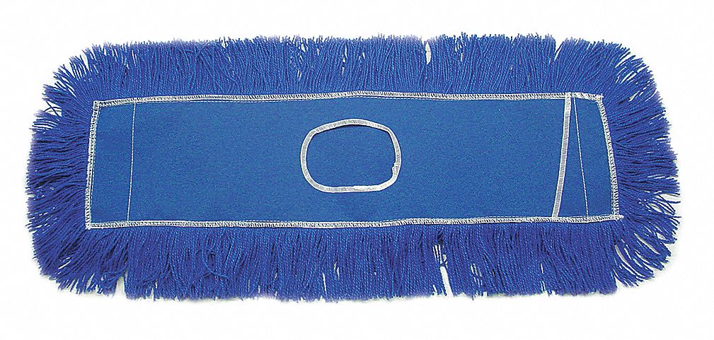 DUST MOP BLUE LENGTH 20-1/2 IN