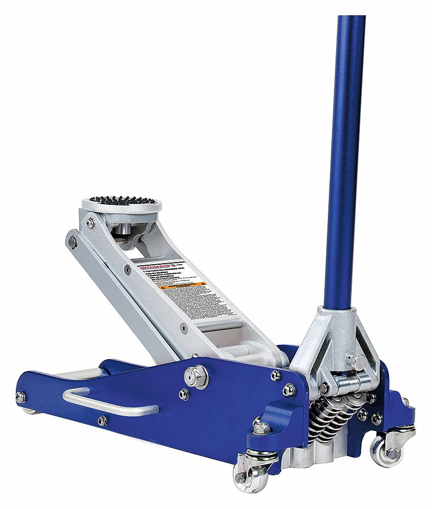 WESTWARD HYDRAULIC SERVICE JACK ALUM 2 TONS Air, Mechanic, and Hydraulic Floor Jacks