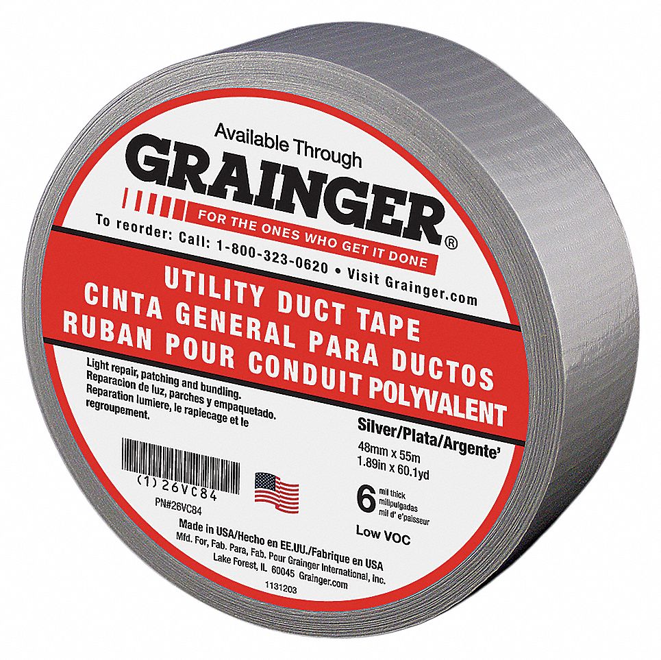 RUBAN CONDUITS 48MMX55M ARGENT 6MIL