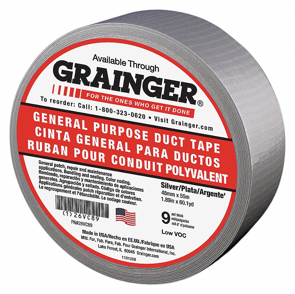 DUCT TAPE 48MM X 55M SILVER 9 MIL