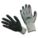 COATED GLOVES,PUR,HPPE,L,BLACK/GREY,PR