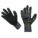 COATED GLOVES,NITRILE,2XL,BLACK/GREY,PR