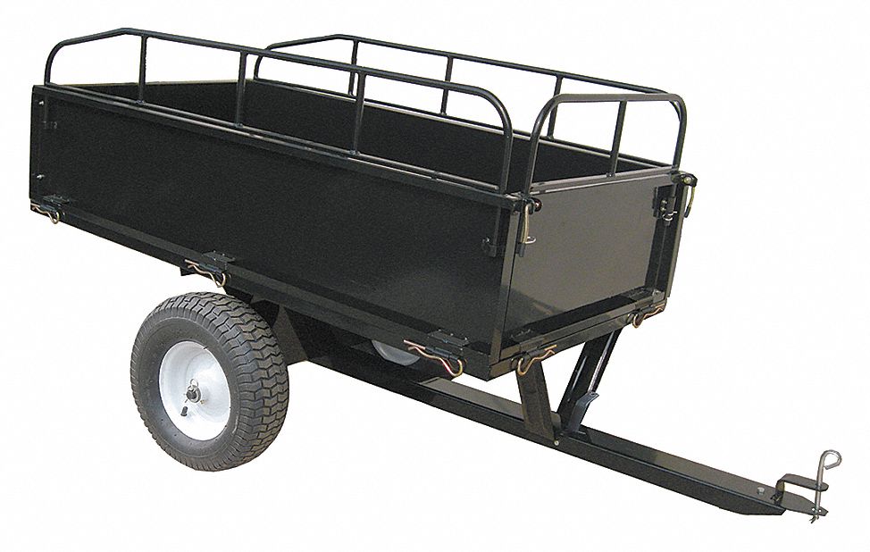 Dump Cart,17 cu.ft.,1000 lb.,Pneumatic