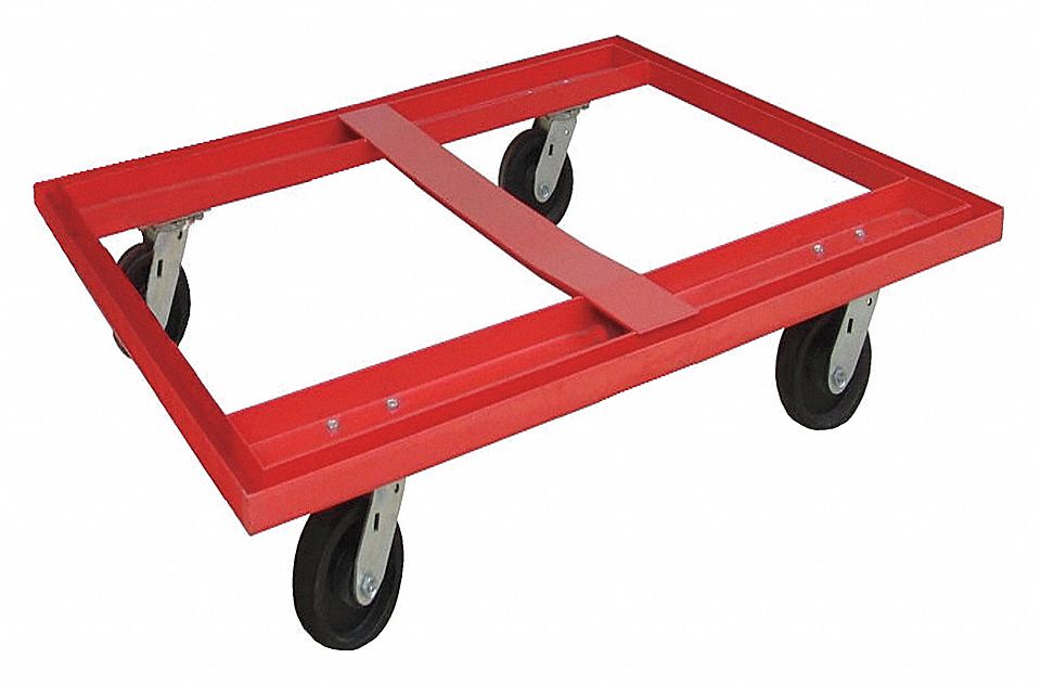 PALLET DOLLY 48X48 CAP 3600 LB STL