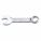 COMBINATION WRENCH, ALLOY STEEL, CHROME, 3/4 IN HEAD SIZE, 5 3/8 IN OVERALL L, OFFSET