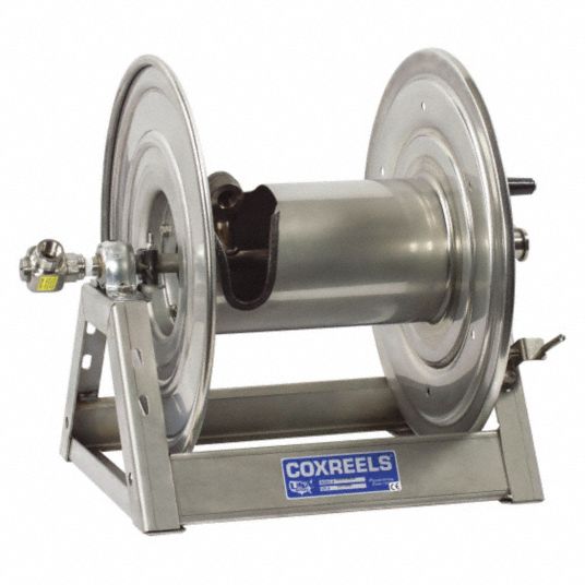 COXREELS, 200 ft (3/4 in I.D.), 17 5/8 in L x 17 3/8 in W x 18 3/4 in H,  Hand Crank Hose Reel - 29PR47